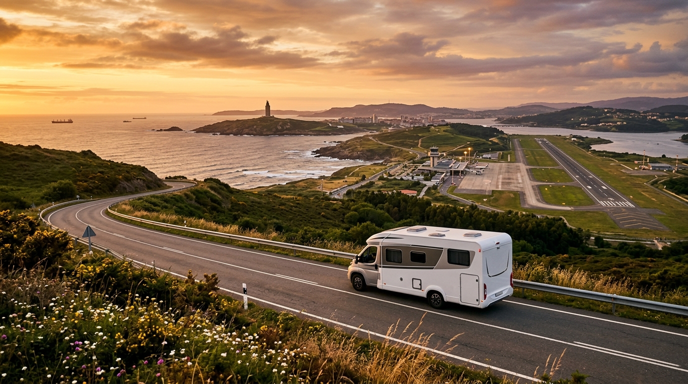RV Rental A Coruña - Airport